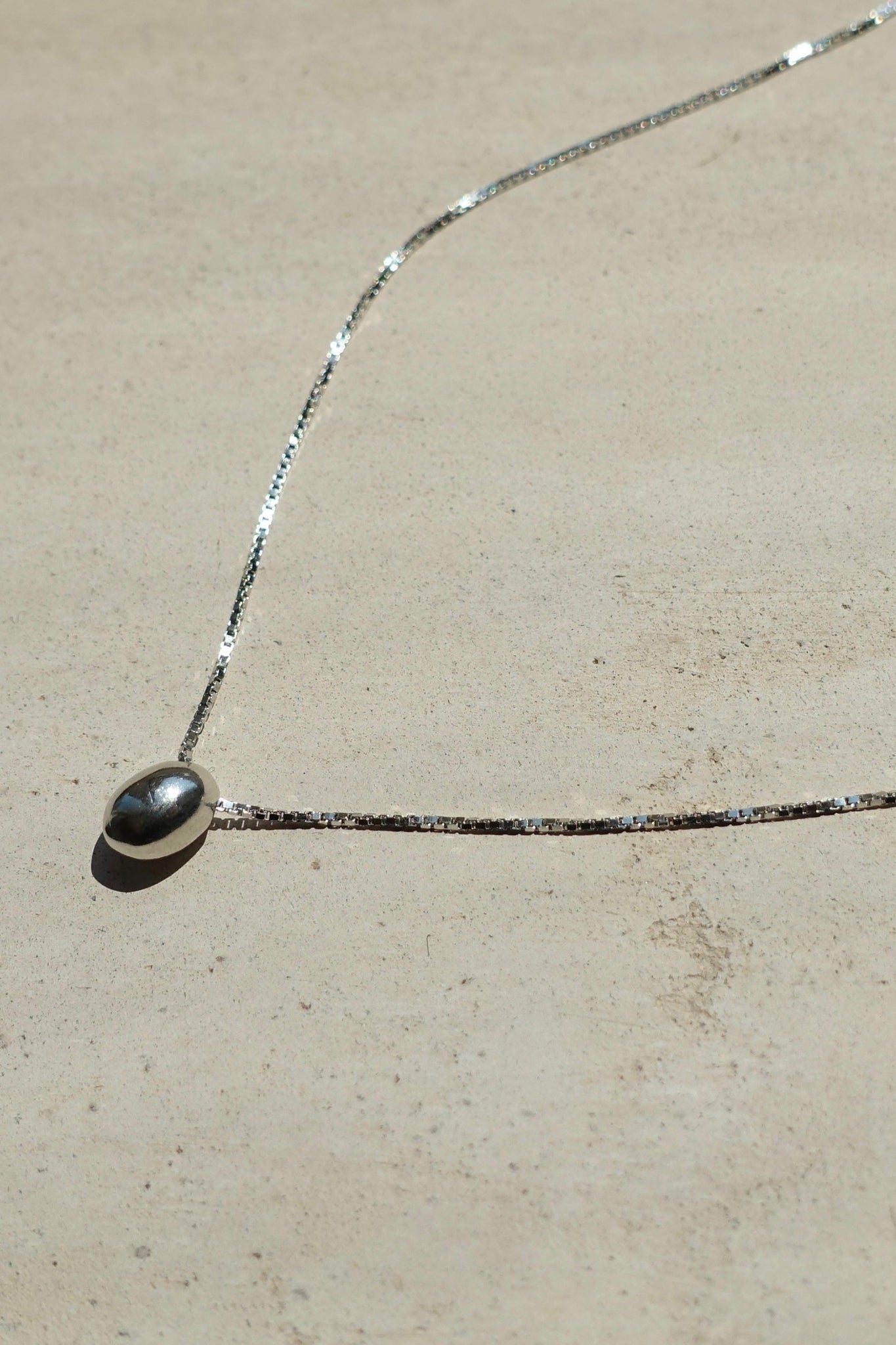 Briella Sterling Silver Waterdrop Necklace - Skin and Threads