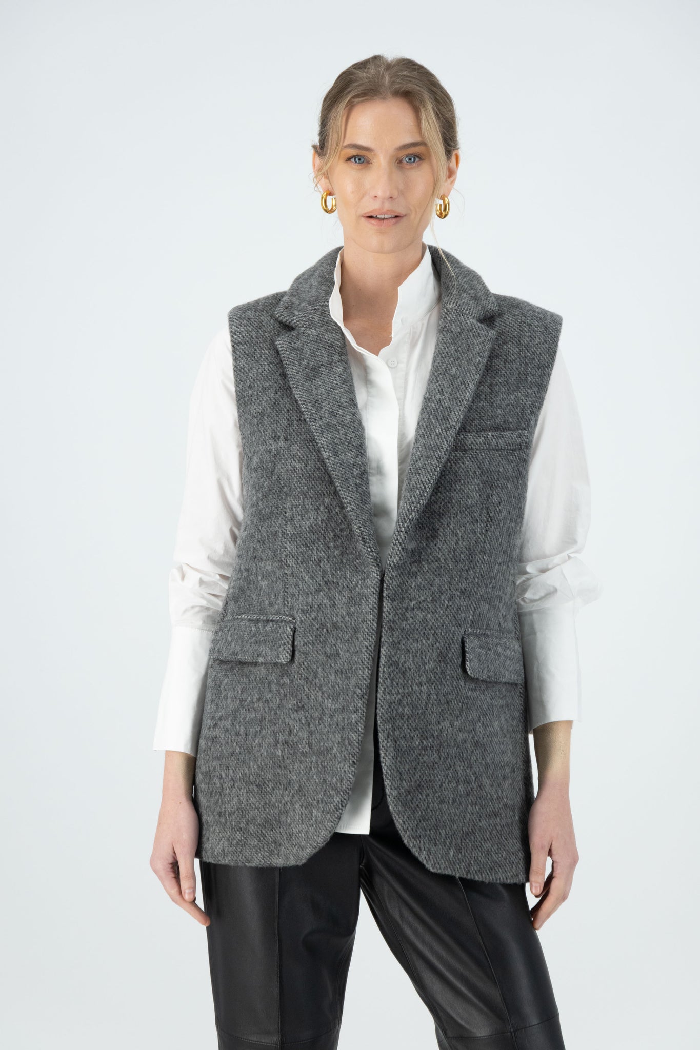 Adele Wool Alpaca Winter Vest