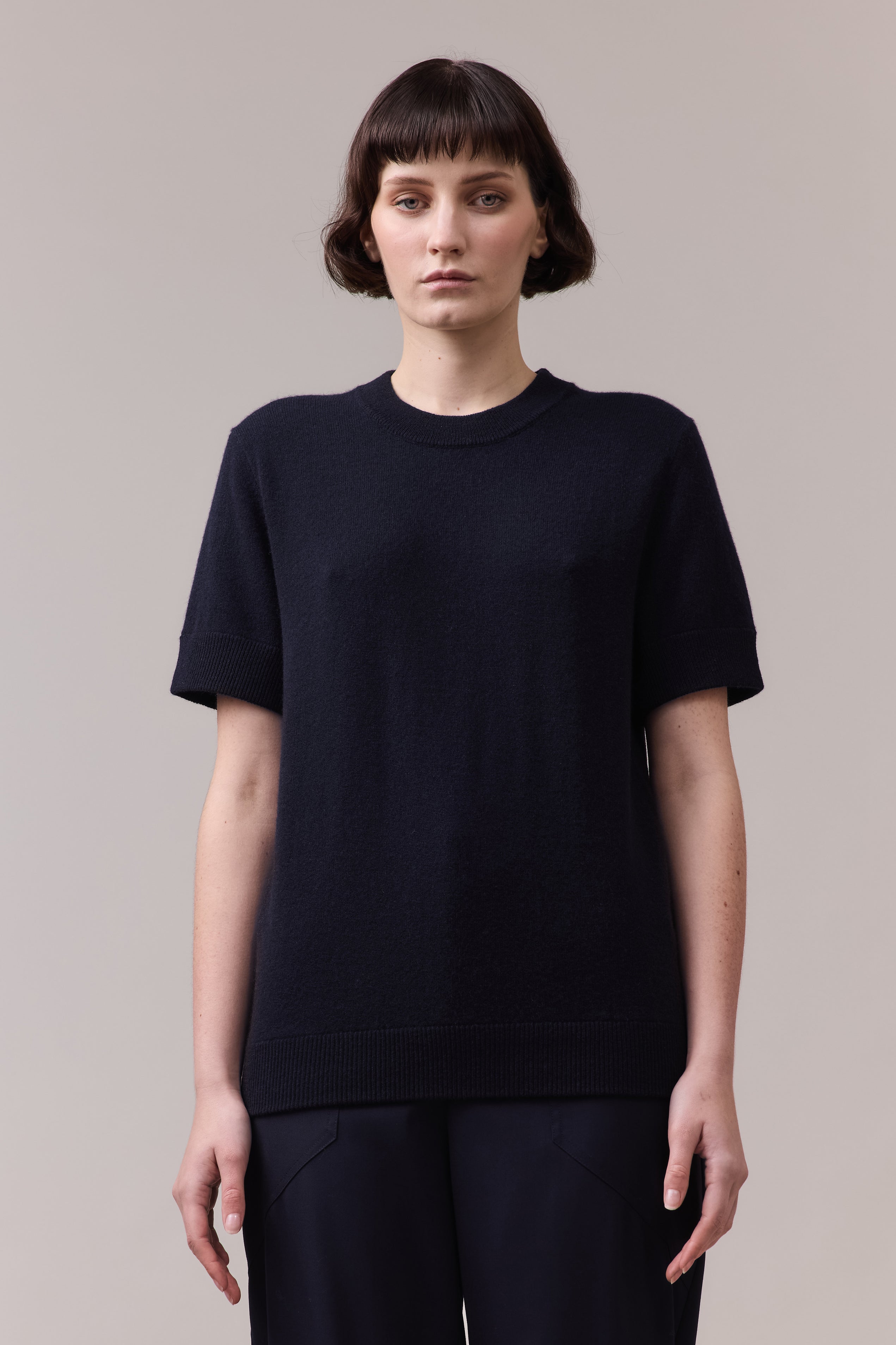 Cashmere Longline Tee