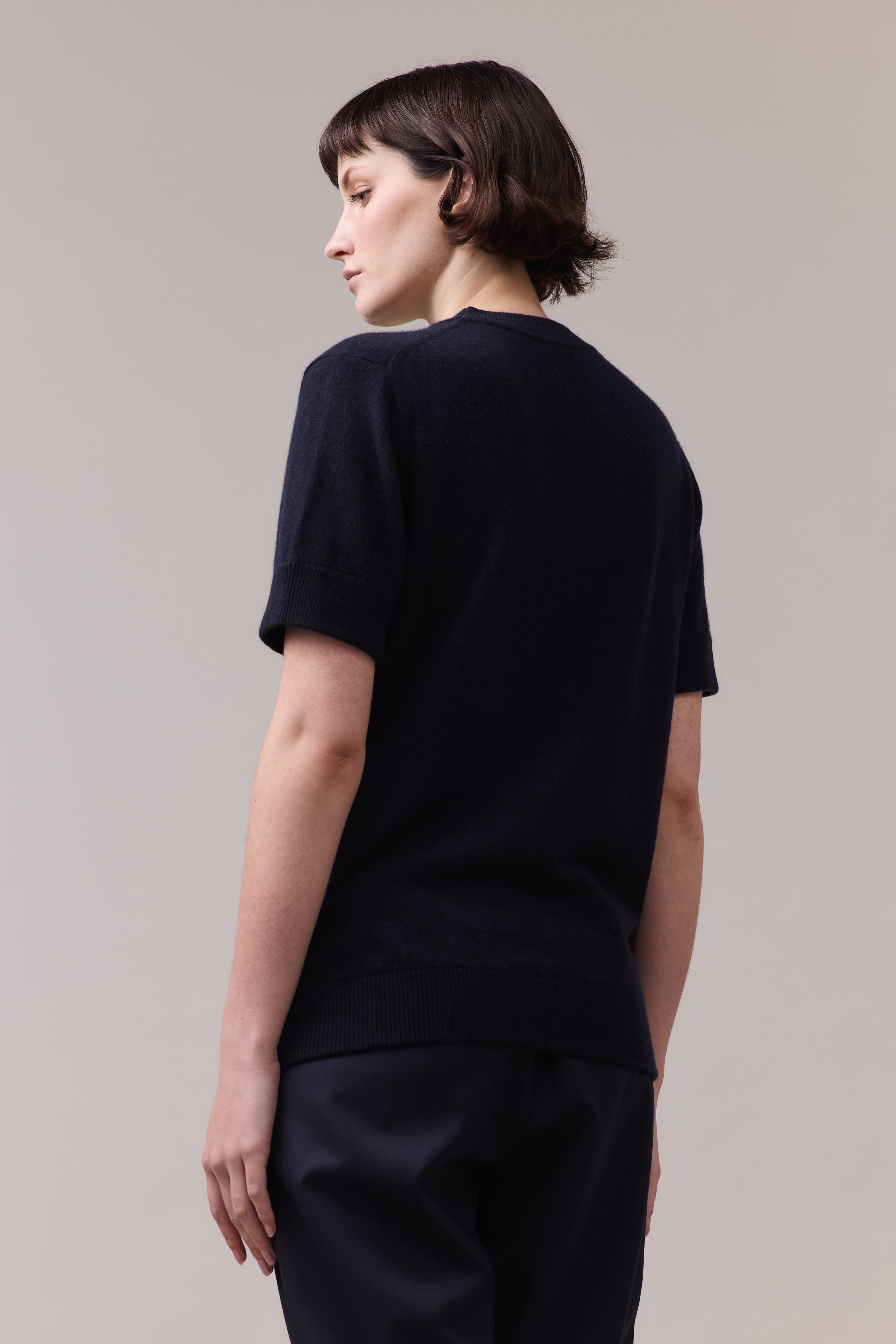 Cashmere Longline Tee