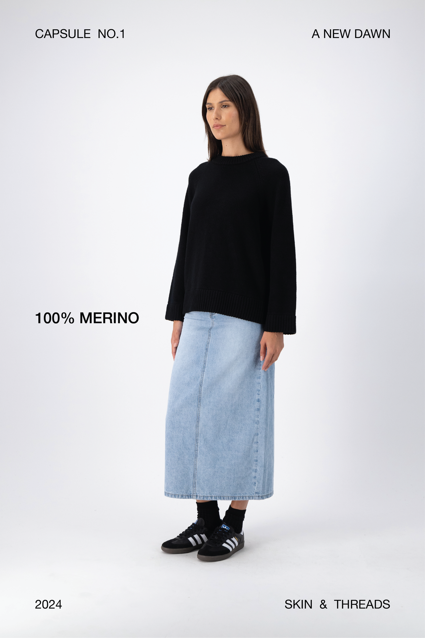 Merino Wool Slouch Knit