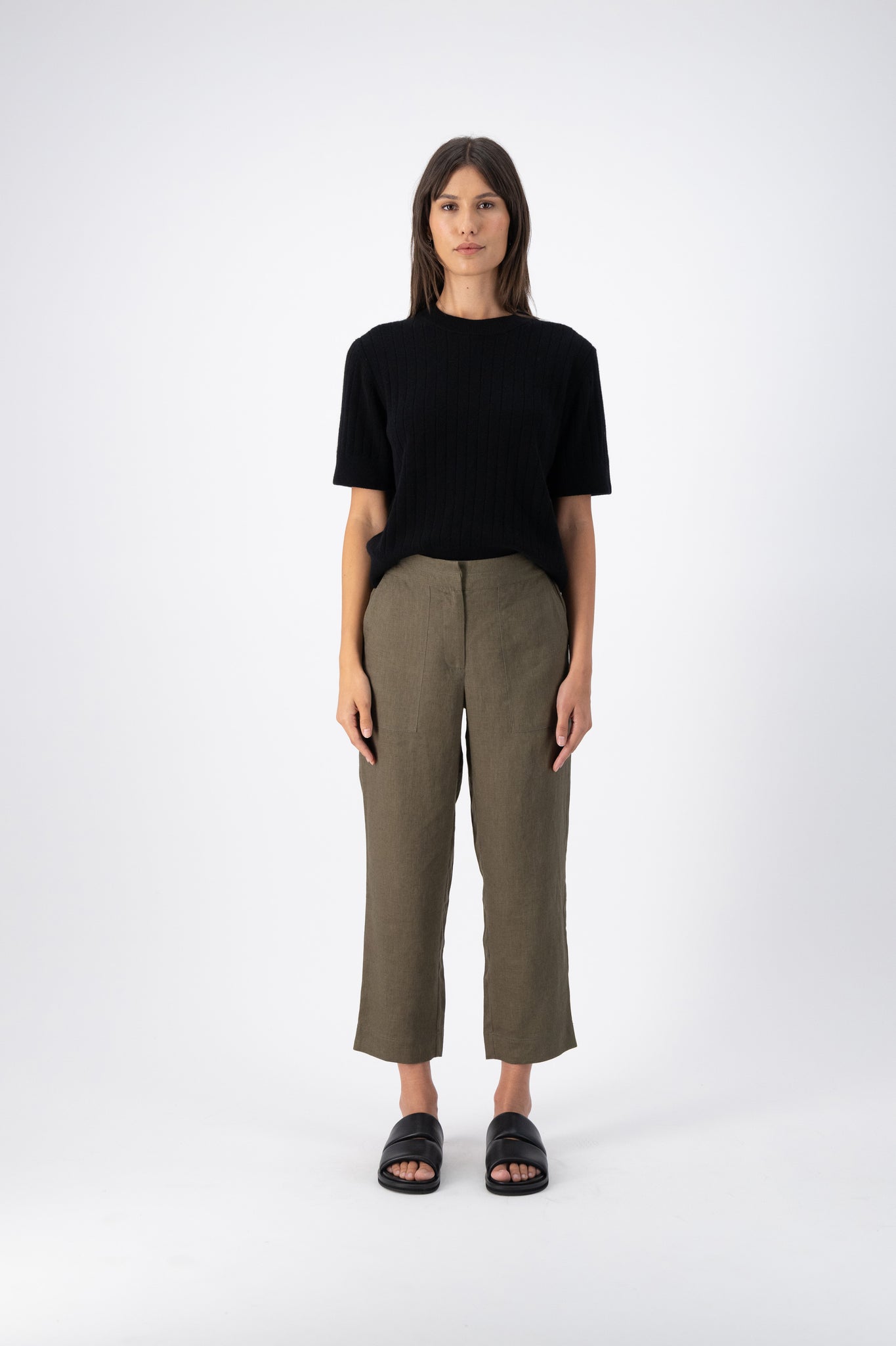 Linen Tapered Pant