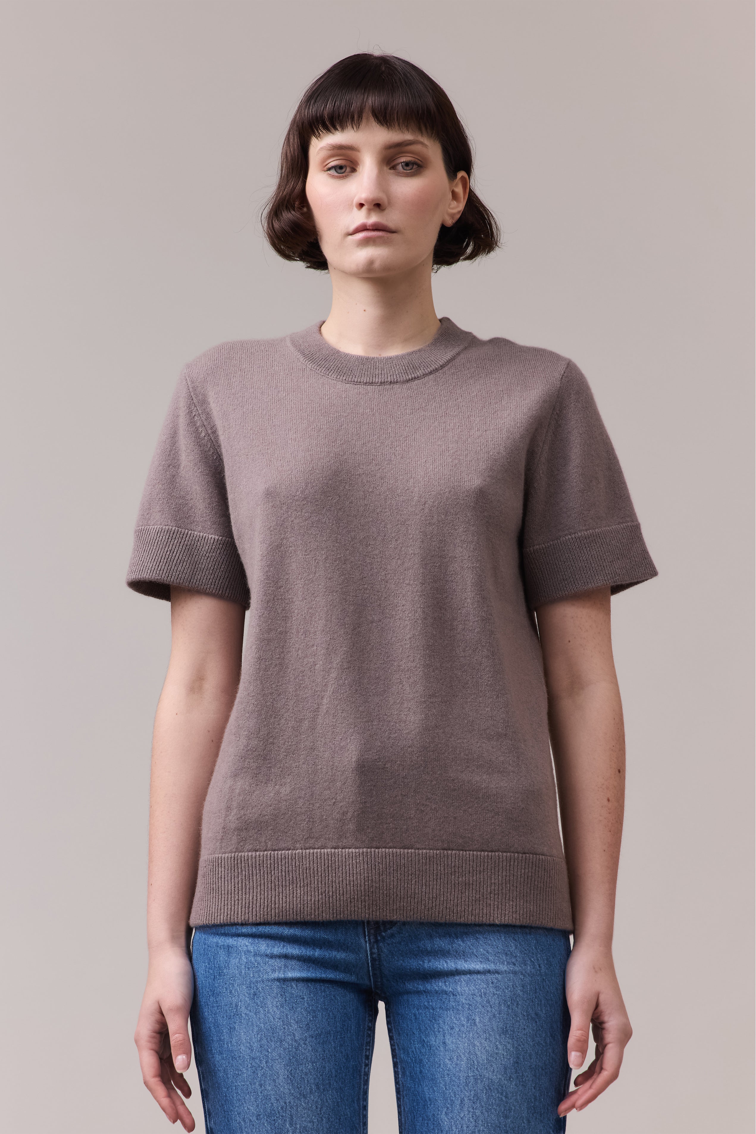 Cashmere Longline Tee