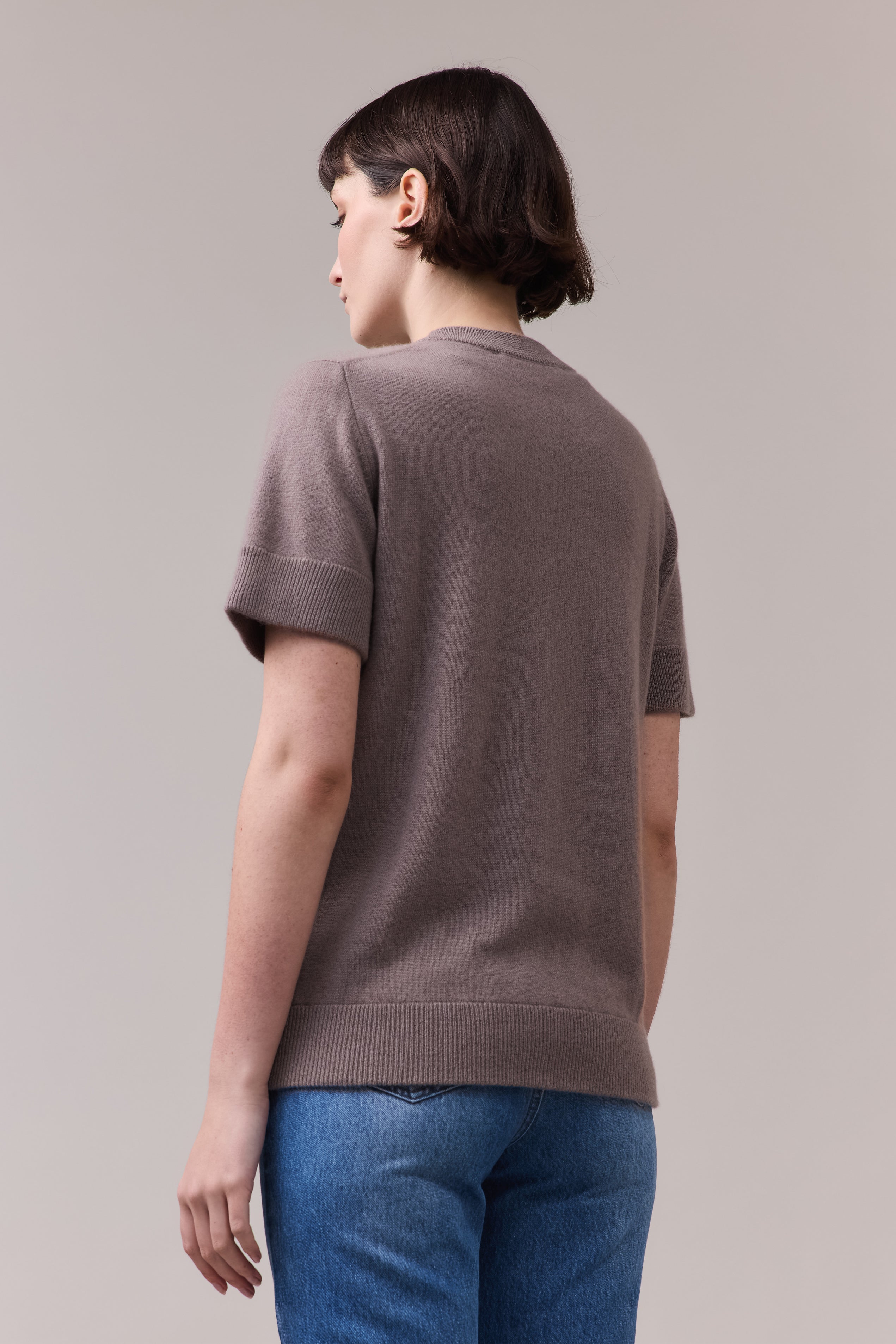 Cashmere Longline Tee