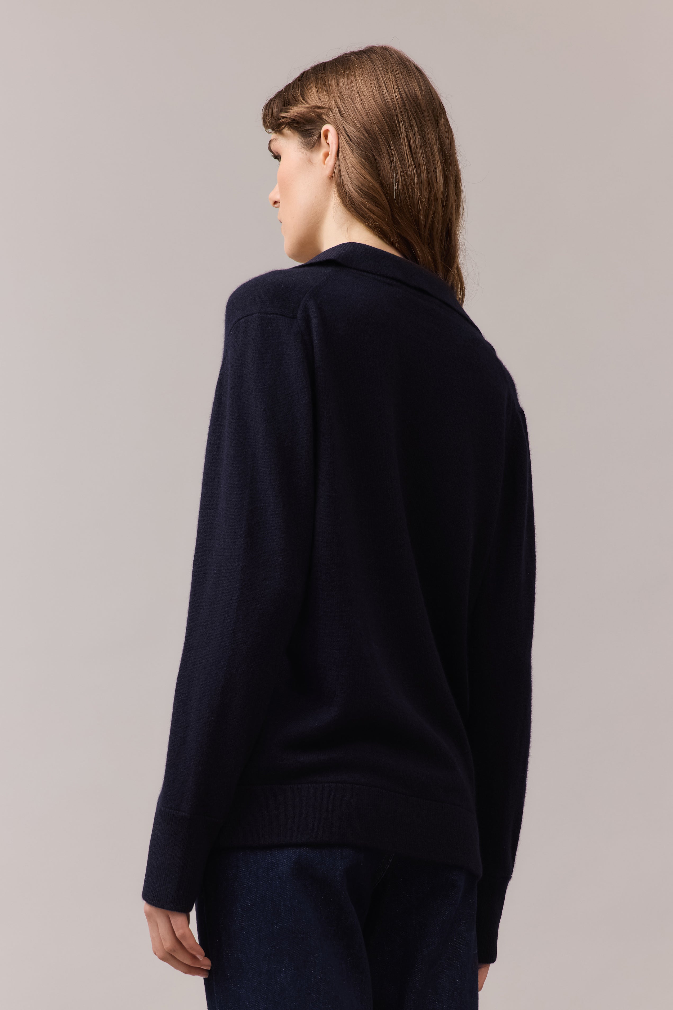 Cashmere Polo Knit