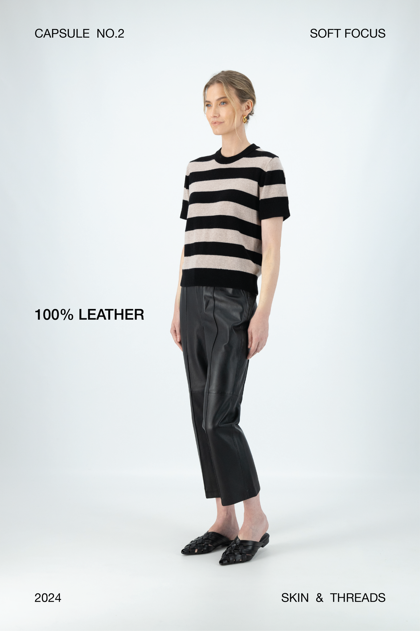Kara Leather Trouser