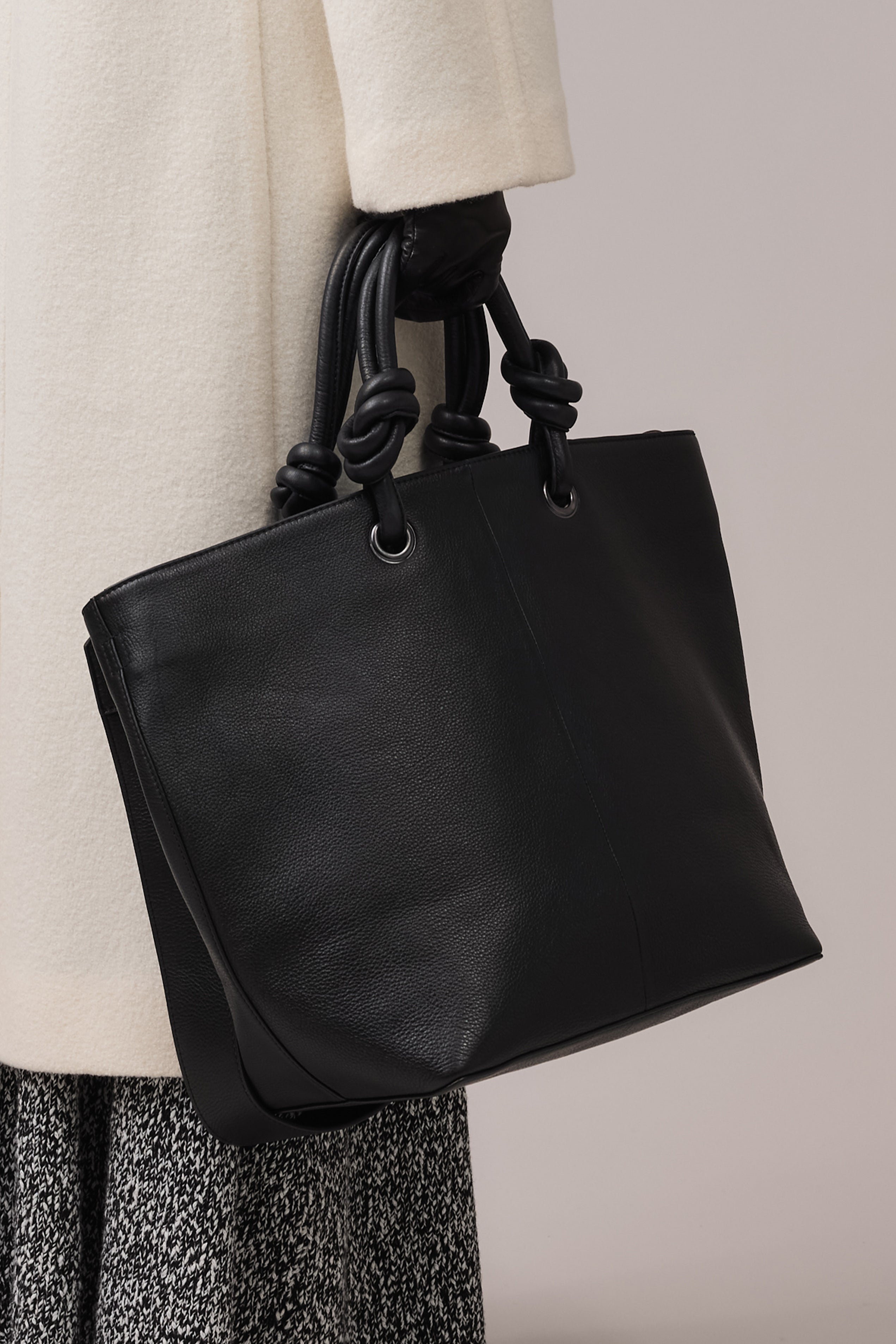 Grace Leather Tote Bag
