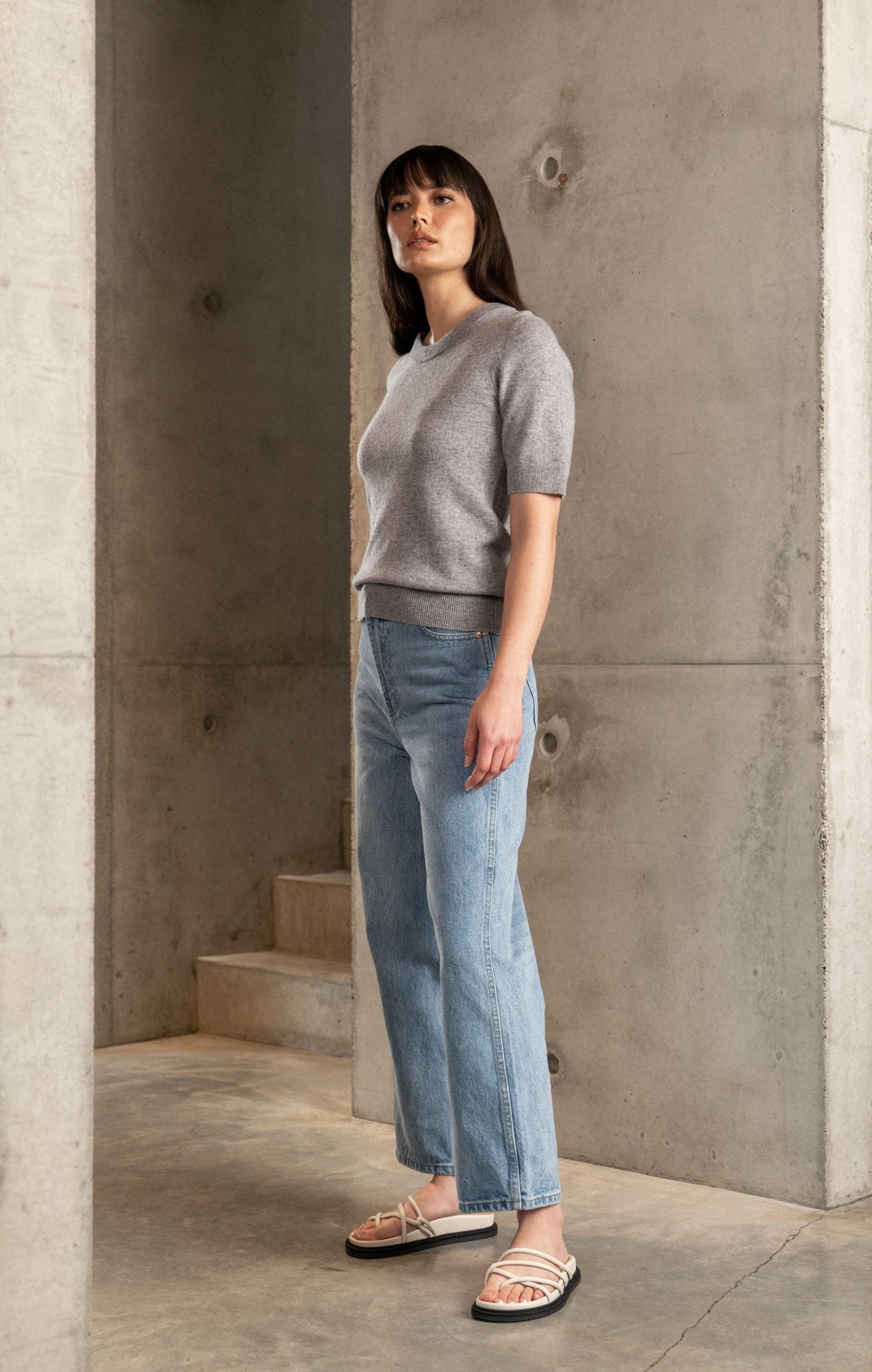 Cashmere Tee -  Skin and Threads