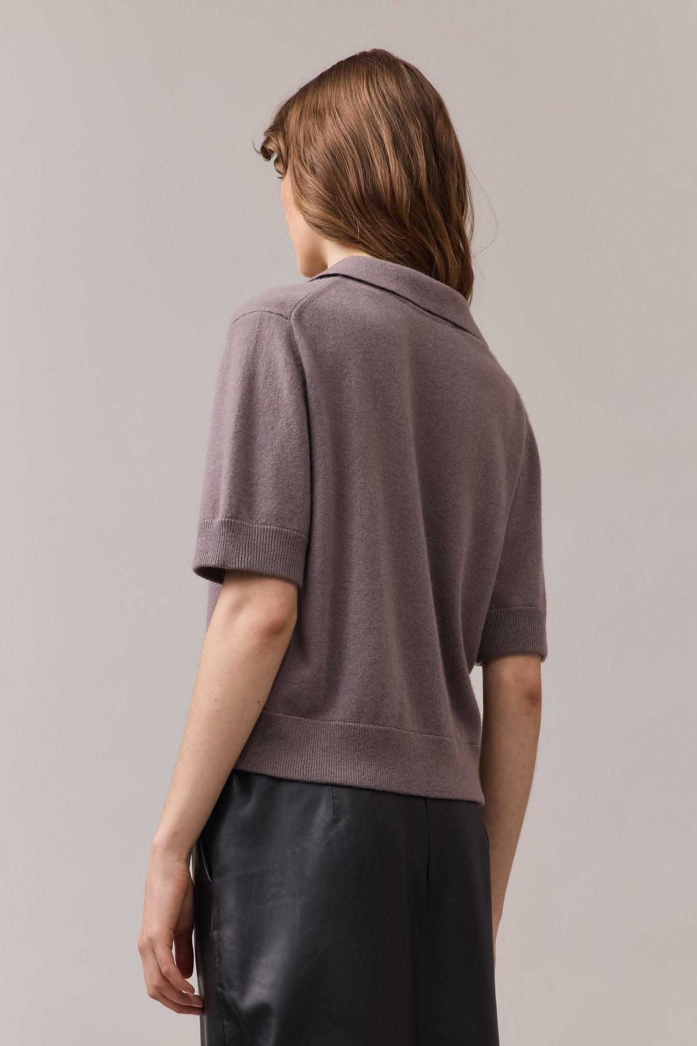 Cashmere Polo Tee