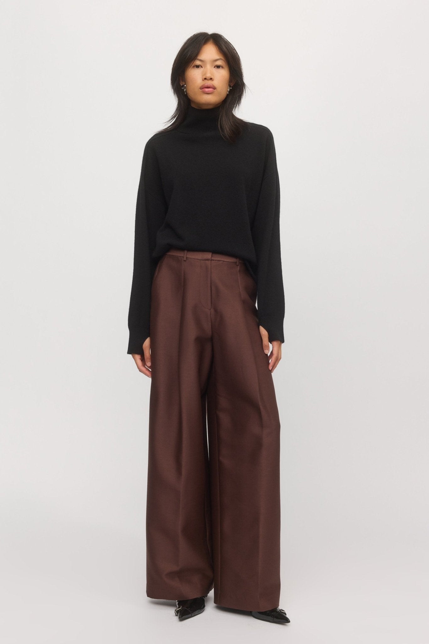 Cashmere Skivvy Midnight