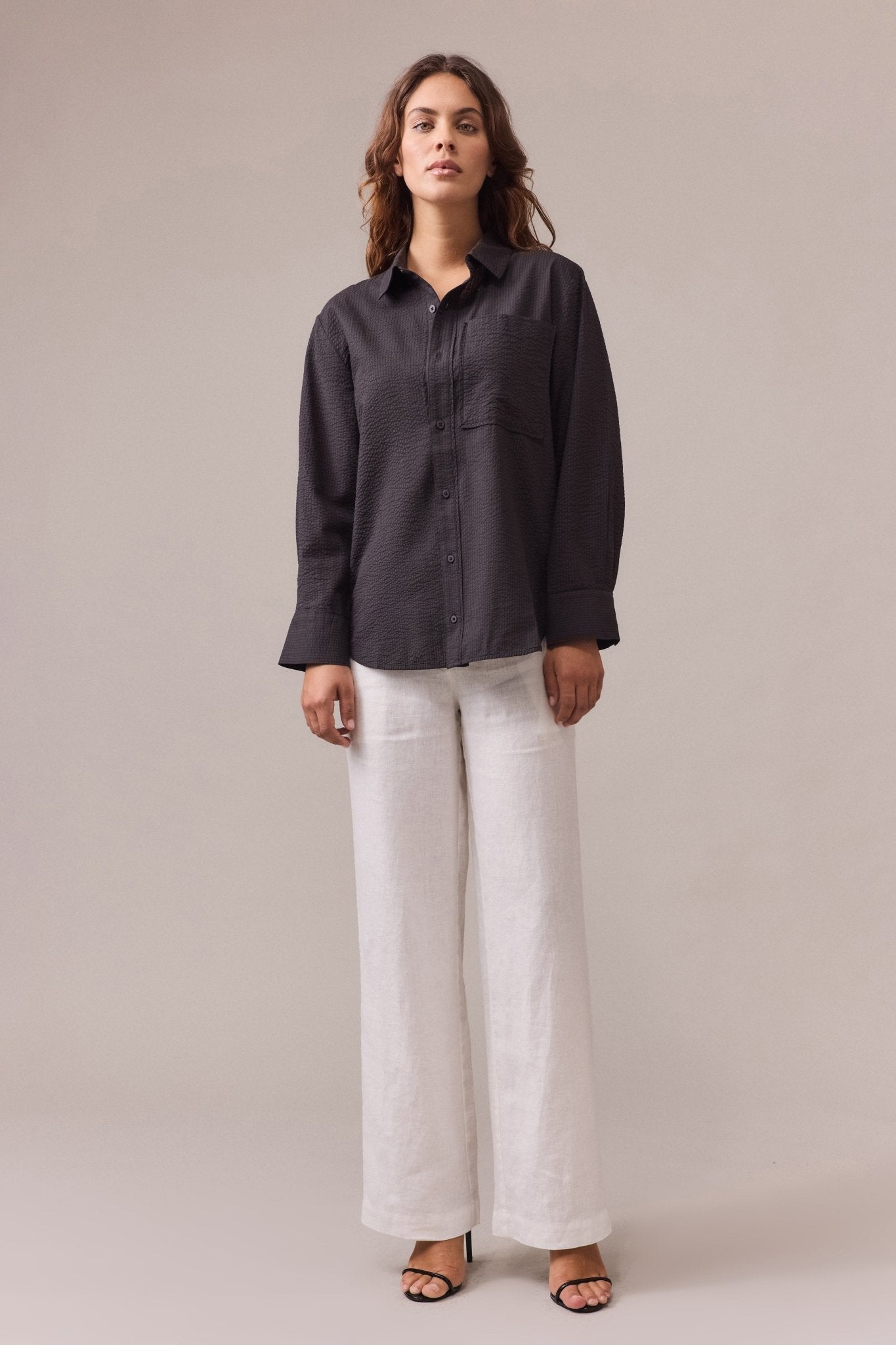 Crawford Textured Cotton Shirt