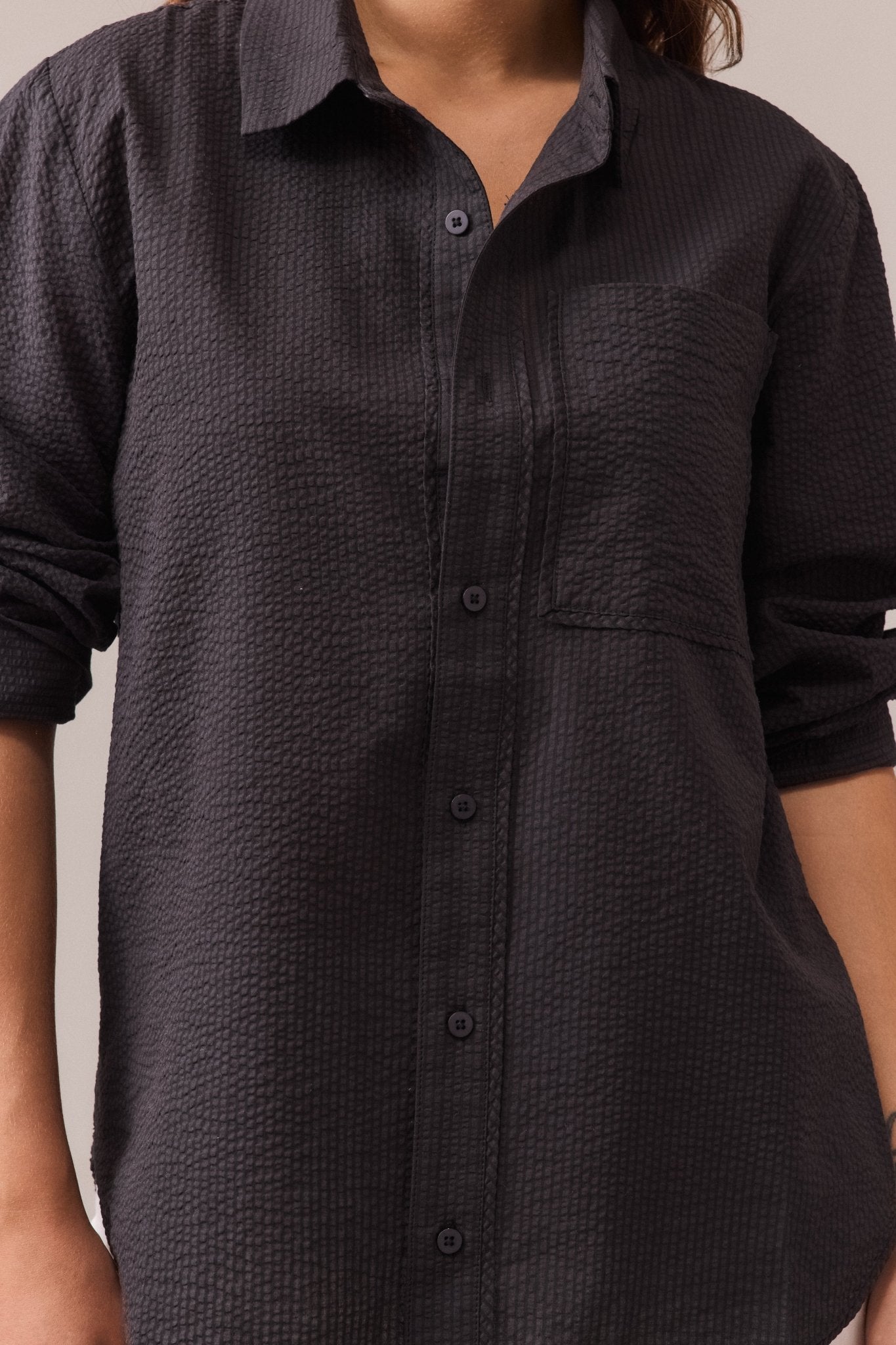 Crawford Textured Cotton Shirt