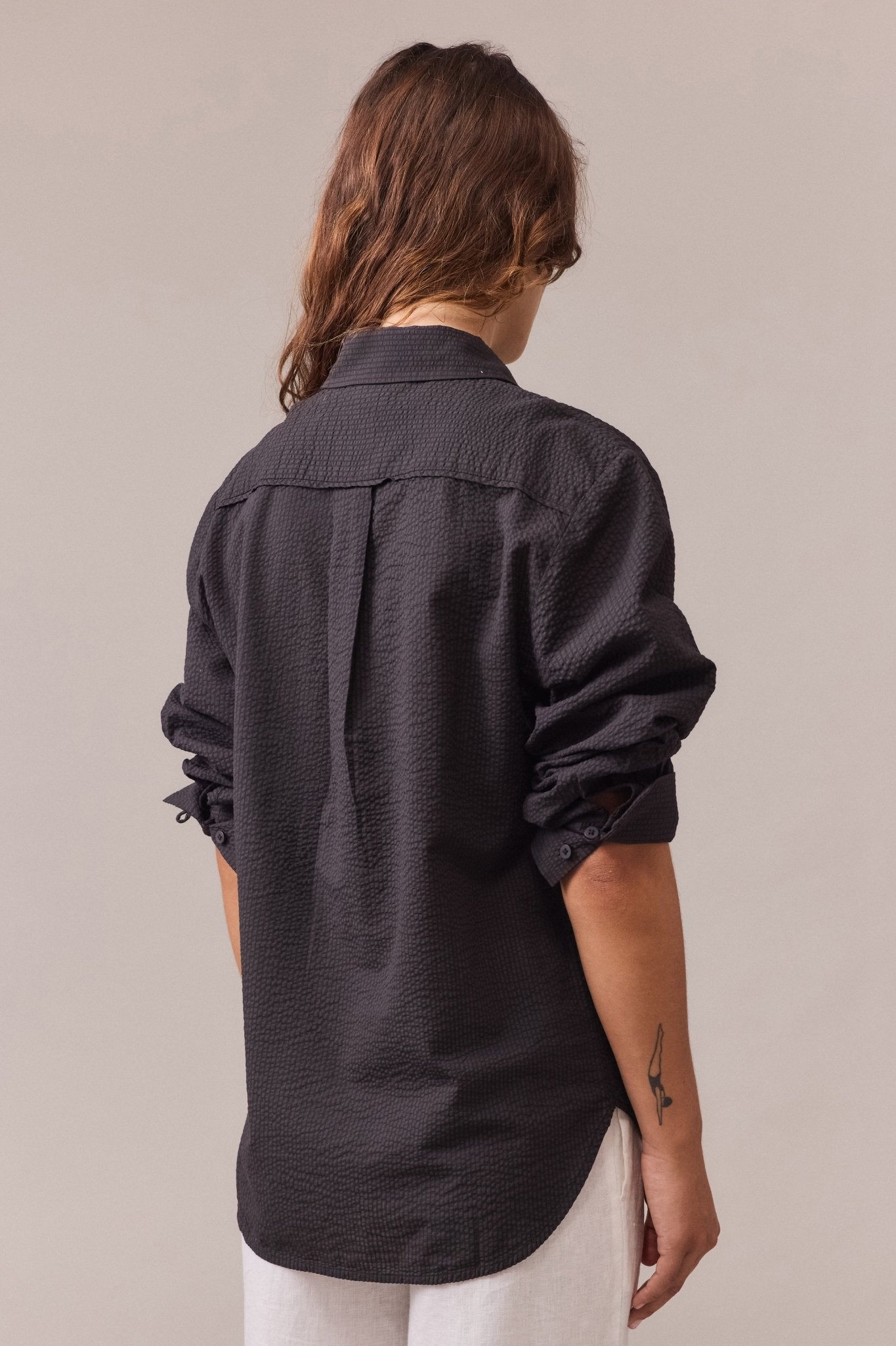 Crawford Textured Cotton Shirt