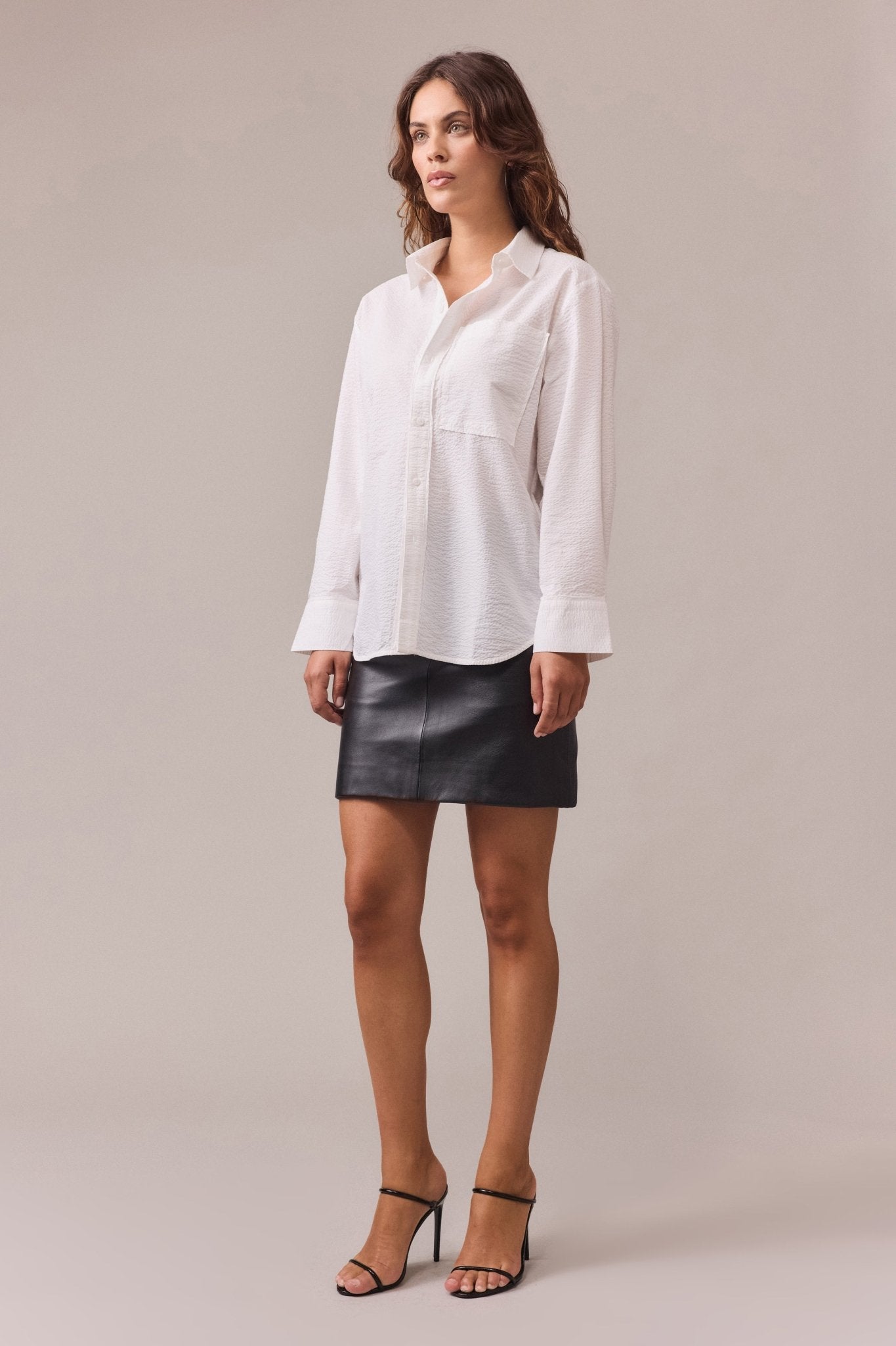 Crawford Textured Cotton Shirt