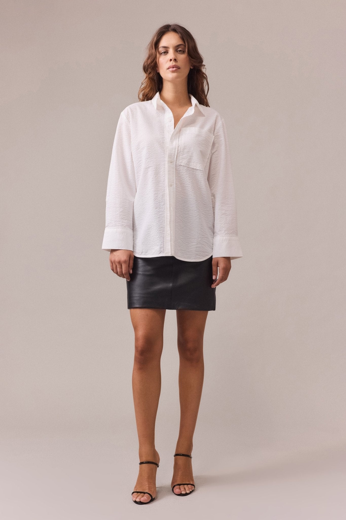 Crawford Textured Cotton Shirt