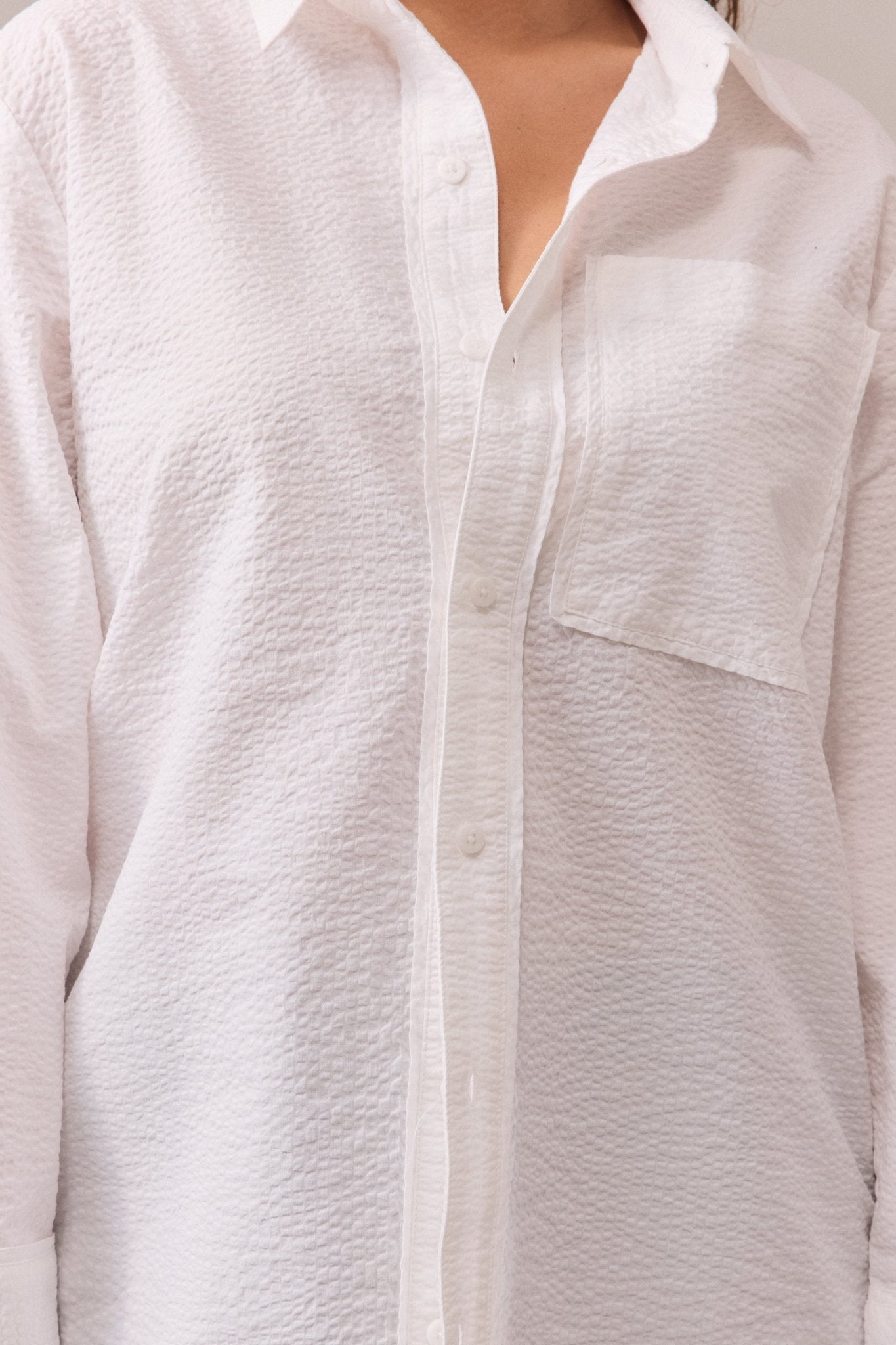 Crawford Textured Cotton Shirt