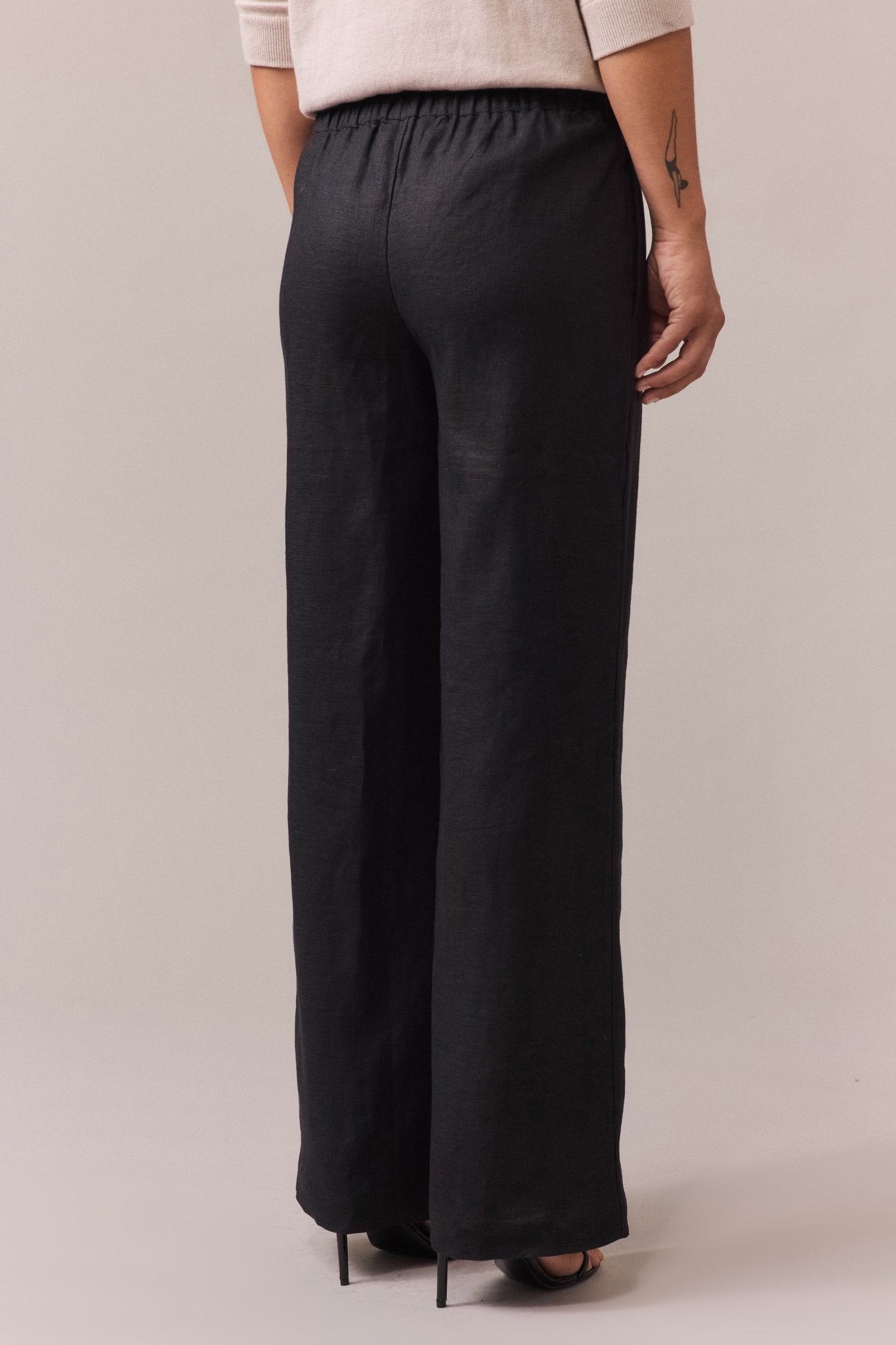 Gaia Linen Wide Leg Pant