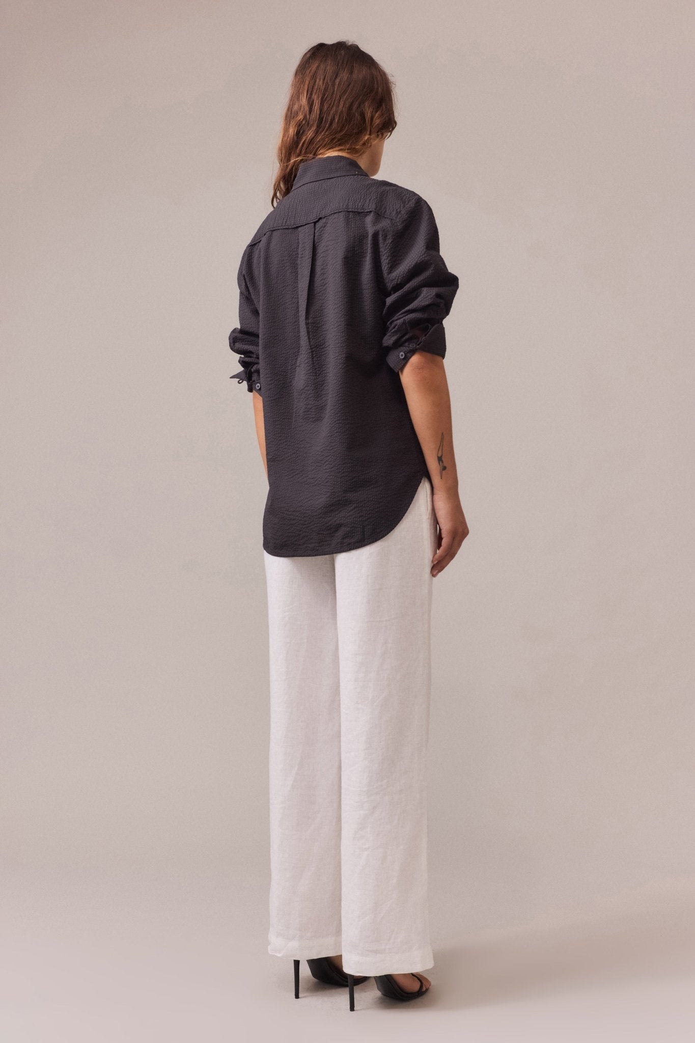 Gaia Linen Wide Leg Pant