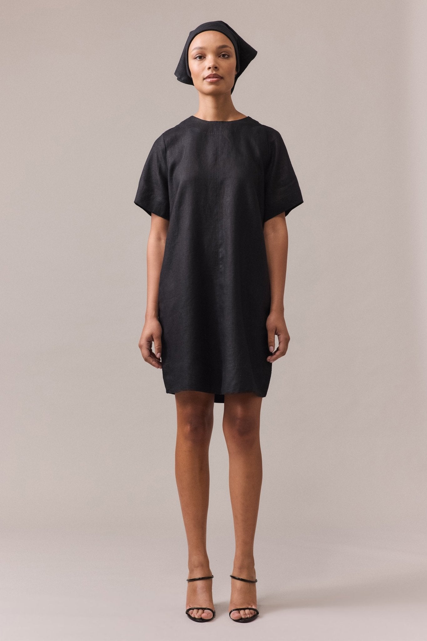 Helena Linen Tee Dress