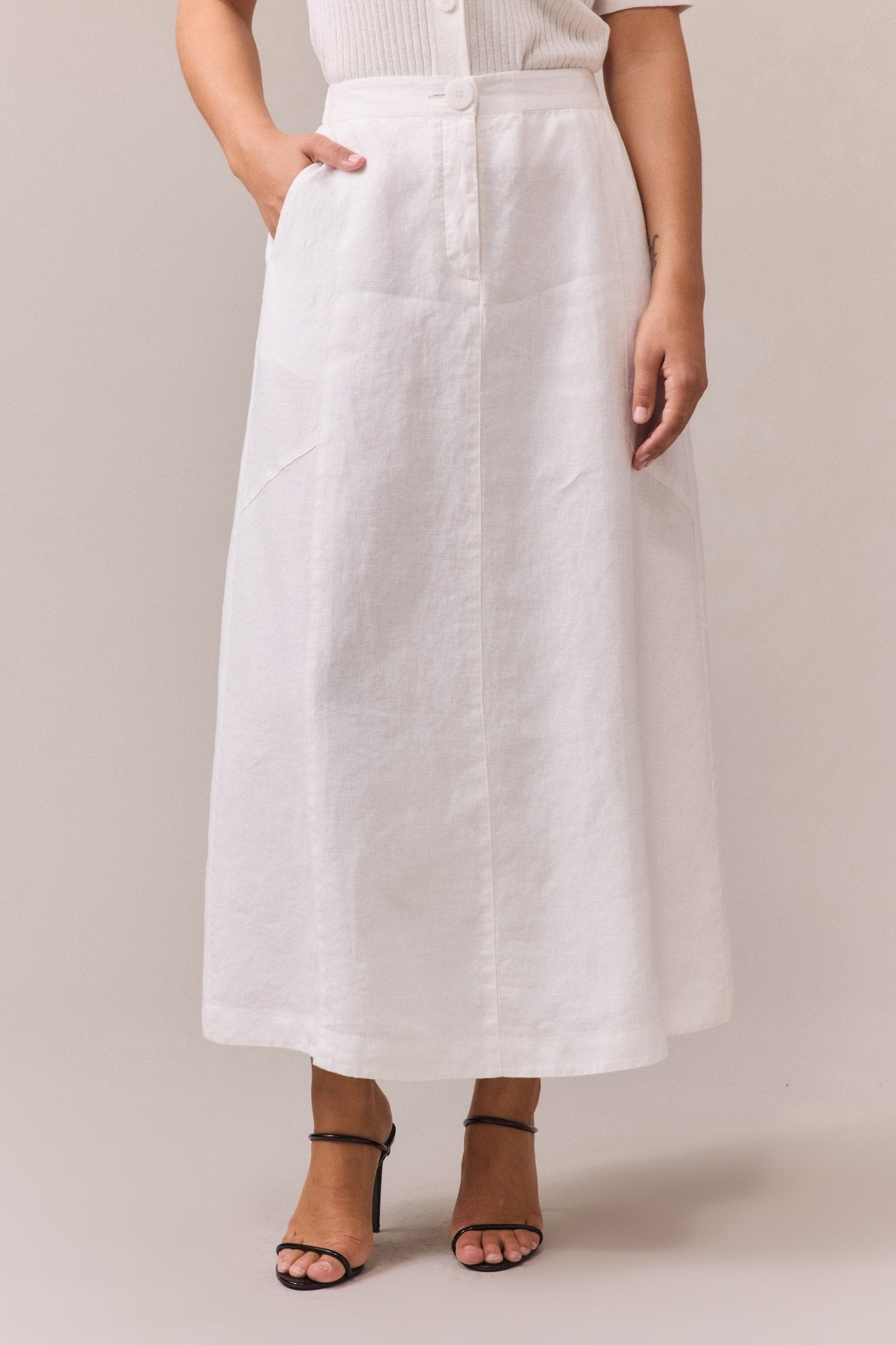 Klum Linen Skirt