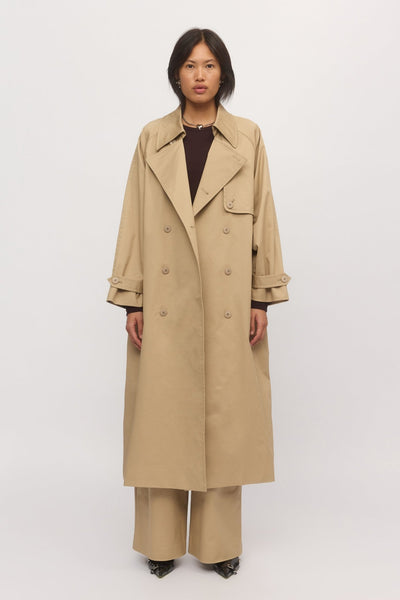 SINSS（シンス）の「Wide long trench coat / ワイドロング