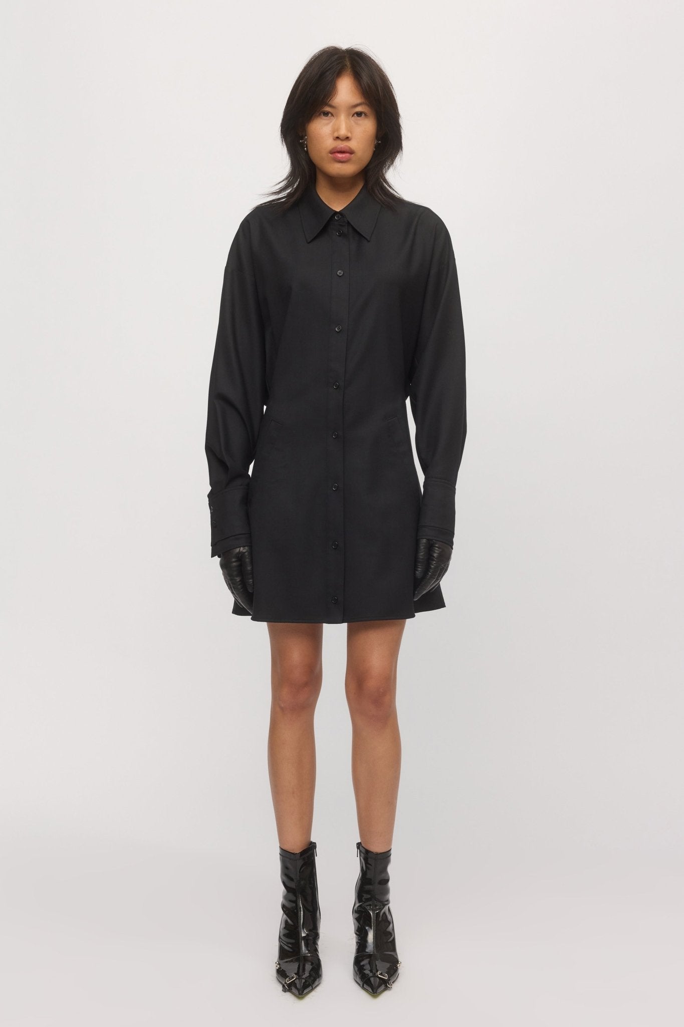 SHIRT DRESS MIDNIGHT
